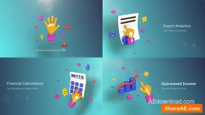 3d Finance Opener Openers template preview