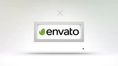 3D Frame - Modern Logo Reveal Logo Stings template preview