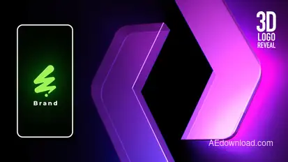 3D Logo Reveal Logo Stings template preview