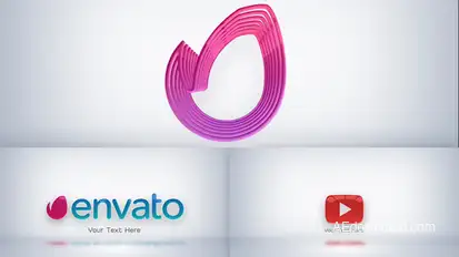 3D Multiple Stroke Logo Logo Stings template preview