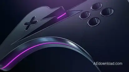 3D Neon Logo Logo Stings template preview