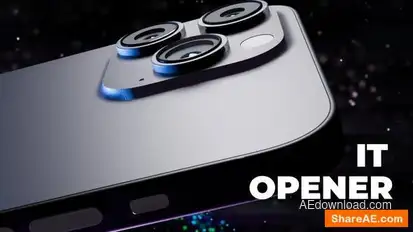 3D Opener App Colorful Elements Openers template preview