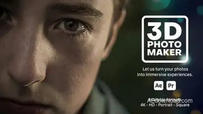 3D Photo Maker Openers template preview