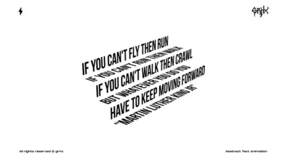 3D Text Animation | After Effects Titles template preview