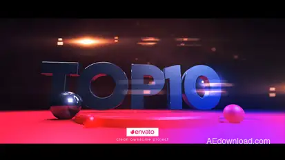 3D Top10 broadcast-packages template preview