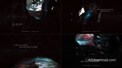 3I Atlas Movies Titles Openers template preview