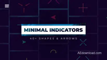 40+ Indicators Minimal Shapes Elements template preview