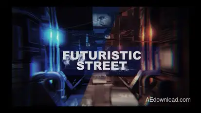 4k Futuristic thechnology street opener Openers template preview