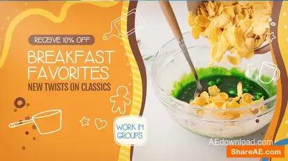 4K Kids And Teens Cooking Summer Camp Opener Openers template preview