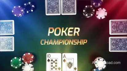 4K Real Footage Poker Game Pack Openers template preview