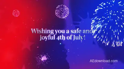 4th Of July Message Openers template preview