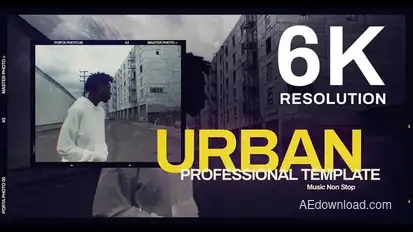 6K Distortion Broadcast Channel Video Displays template preview