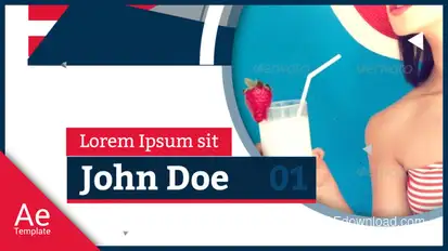 Abstract 2 Openers template preview