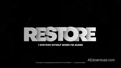 Abstract - Text Animation Titles template preview