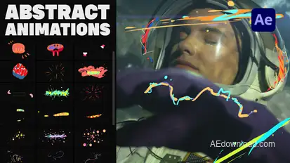 Abstract Animations Pack for After Effects Elements template preview