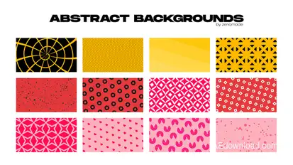 Abstract Backgrounds Pack Elements template preview