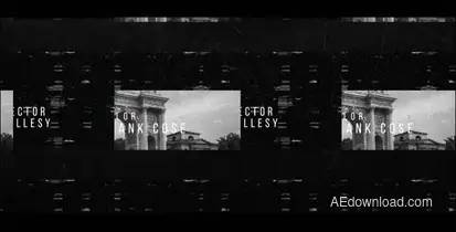 Abstract Cinematic Opener Openers template preview