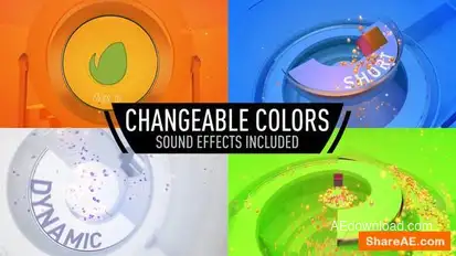 Abstract Dynamic Intro Openers template preview