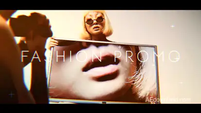 Abstract fashion intro broadcast-packages template preview