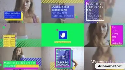 Abstract Fashion Opener Openers template preview