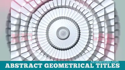 Abstract Geometrical Titles Titles template preview