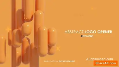 Abstract Intro 3d Openers template preview