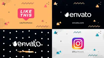 Abstract Logo Reveal || After Effects Logo Stings template preview