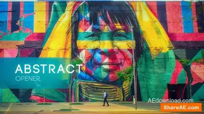 Abstract Opener Openers template preview