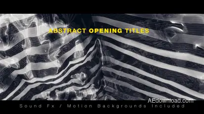 Abstract Opening Titles Openers template preview