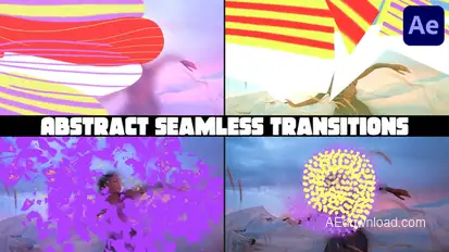Abstract Seamless Transitions | After Effects Elements template preview