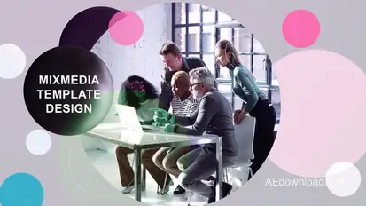 Abstract Sphere Promo Product Promo template preview