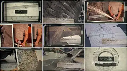 Abstraction Video Displays template preview