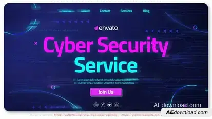 Access Granted | Cyber Security Service Video Displays template preview