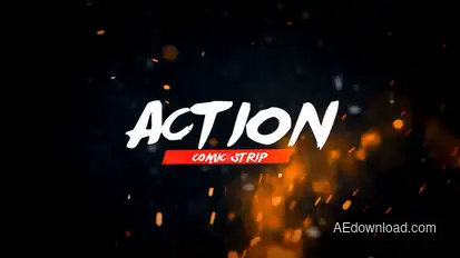 Action Comic V.2 Openers template preview