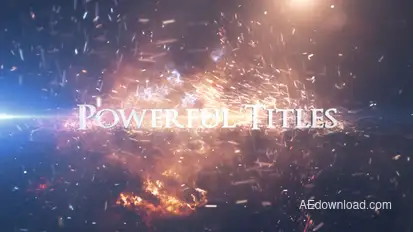 Action Movie Titles Titles template preview