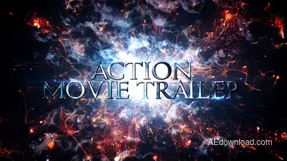 Action Movie Trailer Openers template preview