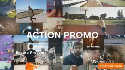 Action Promo Openers template preview