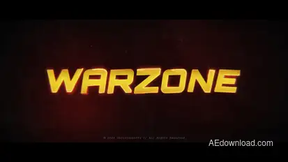 Action Promo Titles template preview