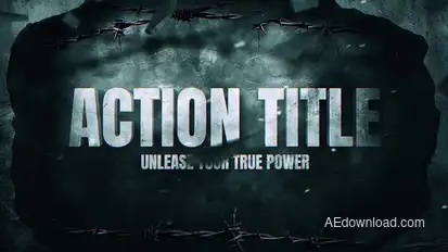 Action Title Pro Titles template preview