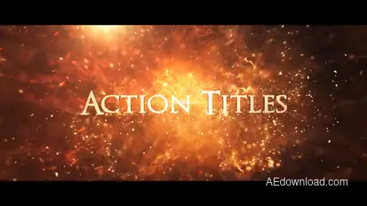 Action Titles Titles template preview