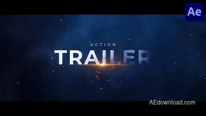 Action Trailer for After Effects Openers template preview