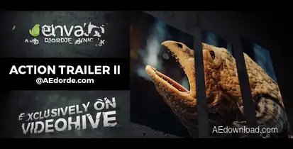 Action Trailer II Video Displays template preview