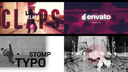 Adaptive Stomps for After Effects Openers template preview