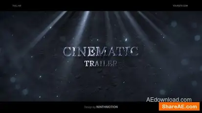 Videohive Adventure Movie Trailer Titles template preview