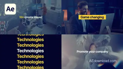 Agency Intro Slideshow Product Promo template preview