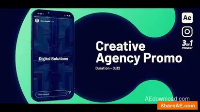 Agency Promo Vertical Openers template preview