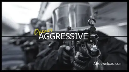 Aggressive Logo Logo Stings template preview