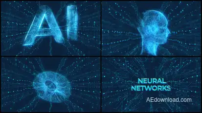 AI Artificial Intelligence Titles | Digital Technology Crypto Project Titles template preview