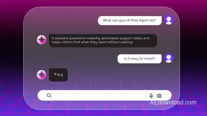 AI Chat Agent Openers template preview