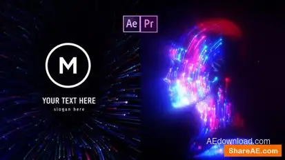 Ai Futuristic Logo Reveal Logo Stings template preview